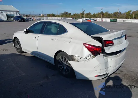 2015 Acura Tlx z USA, uszkodzony, nr VIN 19UUB1F33FA028074